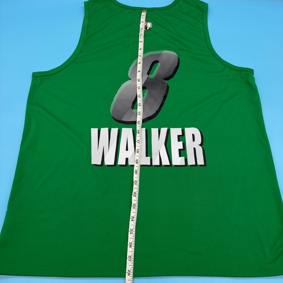 NBA Boston Celtics Green Tank Top Screen Print “WALKER” “8” Size XL - Picture 6 of 6
